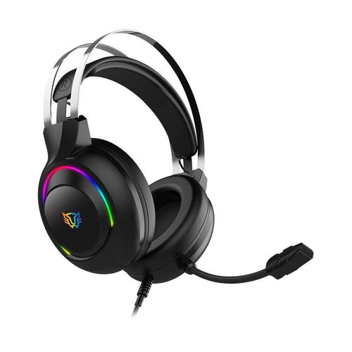 Audífonos Alámbricos Gamer Acteck BR-941204 Negros
