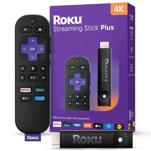 Roku Stick Plus Reproductor de Streaming 4K