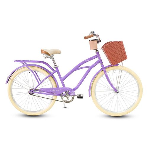 Bicicleta Urbana Turbo Bali R26 1V Morada
