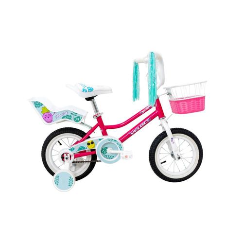 Bicicleta Infantil Veloci Amore R12 1V Rosa