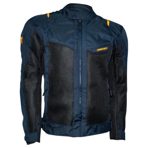 Chamarra Motociclista Hebotech Chicago Azul XL