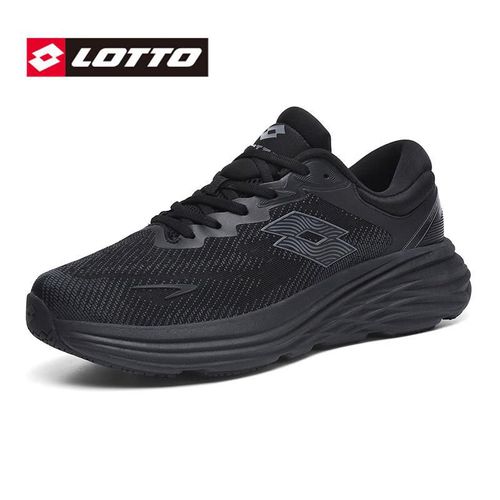 Tenis LOTTO 1129 Negro con Placa de Carbono para Correr Hombre Negro Para Hombre