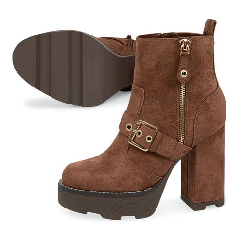 BOTA BELINDA PEREGRIN DAMA ANTE PLATAFORMA TRACK 1152076 TACON 11 CM