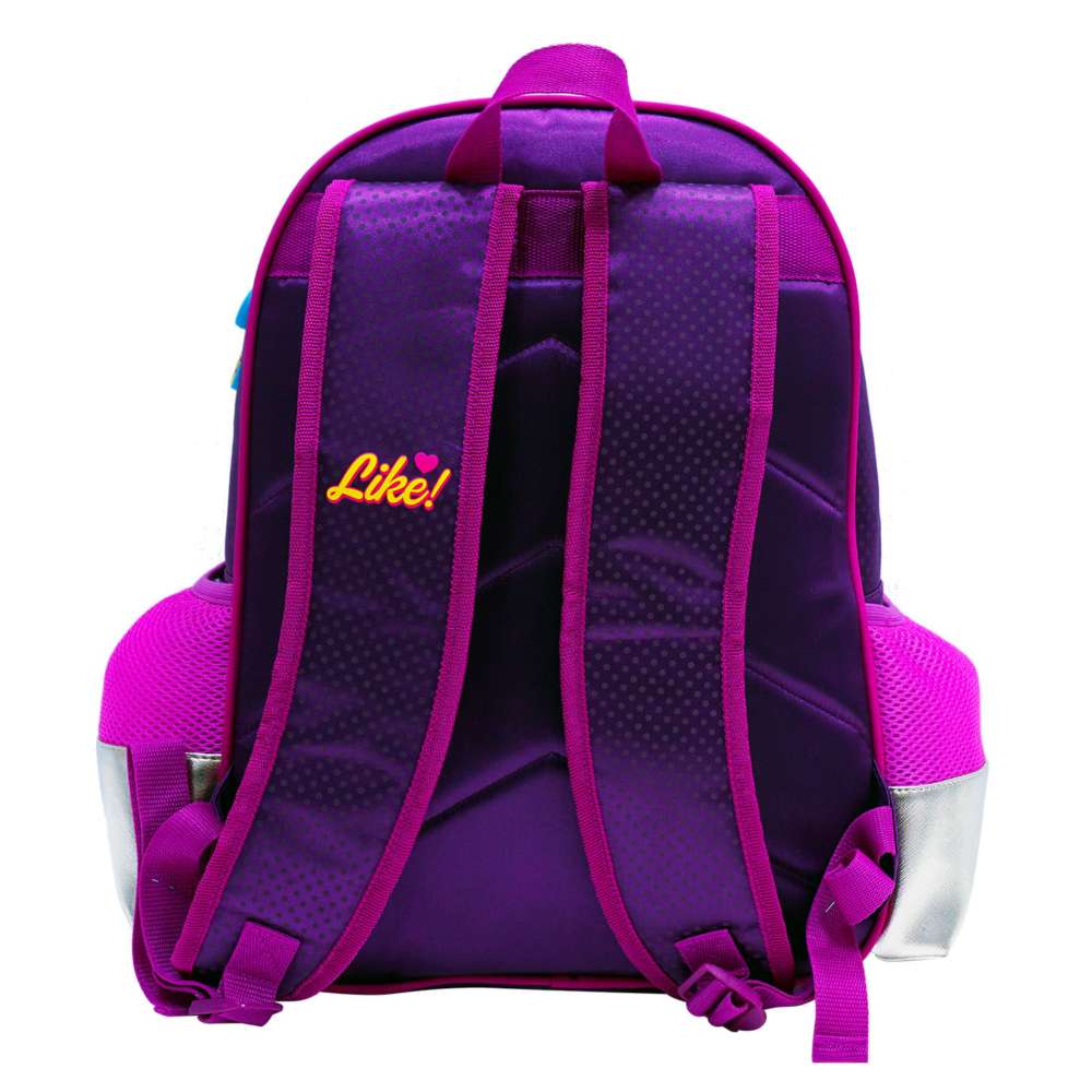 Mochila Escolar ATM PACKS, Soy Luna 0257-Morado con Plata | Elektra ...