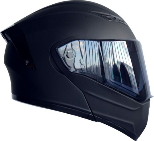 Casco Kov Estelar Negro Mate Abatible Dot