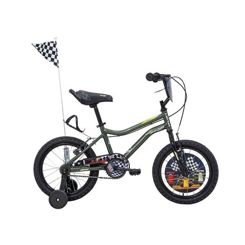 Bicicleta Veloci Racing BMX Rodada 16 Verde Infantil