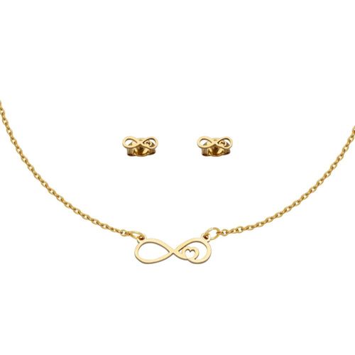 Kit Infinito Corazón Acero Inoxidable Horoz EH37