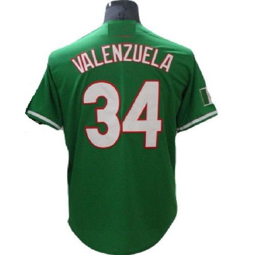Asombroso! Jersey Toro Valenzuela 34 Edicion Especial Bordado Verde Mex