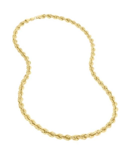 Cadena torzal vento oro 14k 55 cm 3.8mm CRISTAL JOYAS FILCA070-55Y