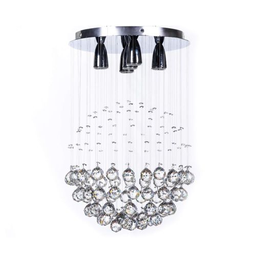 Candil Colgante Gamalux Williams Krystal Esfera de 5 Luces