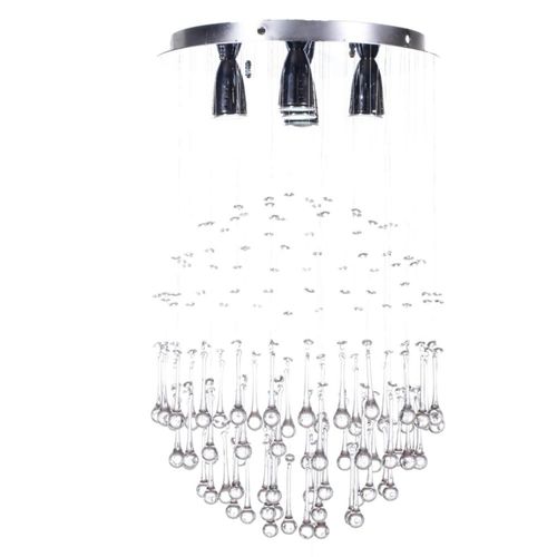 Candil Colgante Gamalux Williams Krystal Esfera-Gota 5 Luces