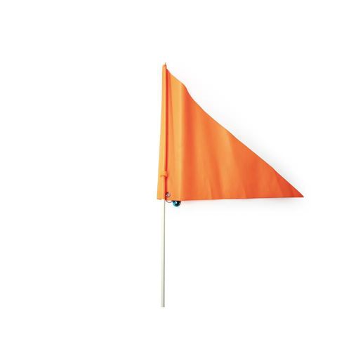 Antena con banderin y cascabel