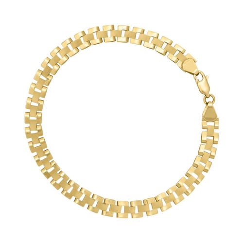 Pulsera coleccion real oro 14k 6mm CRISTAL JOYAS ITAITA-230