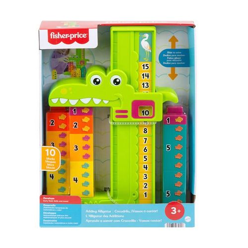 Cocodrilo Matemático Fisher-Price JCT-13 multicolor