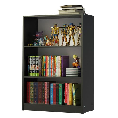 Mueble Organizador  3 Nichos Negro