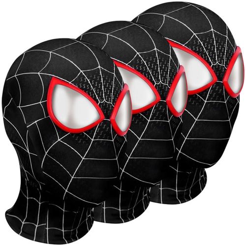 Spiderman Mascaras MXSIC-003 SpiderBlack04 Superheroes Mascara Tematica