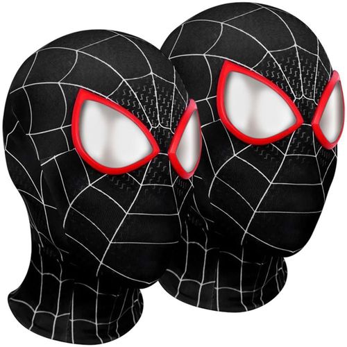 Tematica Mascaras de Superheroes MXSIC-002 SpiderBlack04 Superheroes Mascara Tematica