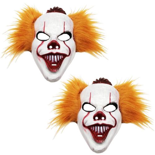 Disfraz de Terror Pennywise MXPNY-002 PnywiseMask Mascaras de Payaso para Halloween