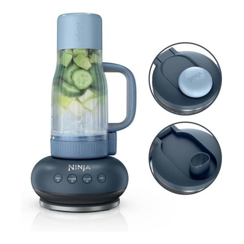 Licuadora Portátil Ninja Blendboss 26oz 1200W Anti-derrames, Batidora personal y vaso para batidos - Ciberespacio