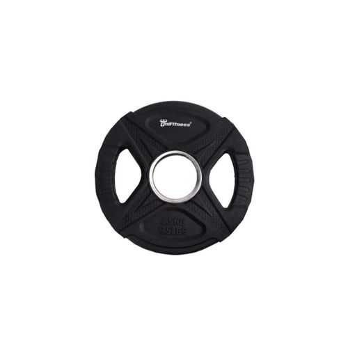 Disco Unifitness de 2.5 kg color negro