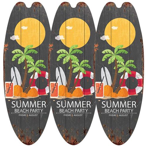 Surf Tablas Decorativas SurfSlick MXFKC-003 Tablas Maritimas Decorativas