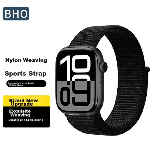 Correa Deportiva Bho Nylon Para Apple Watch S10/Ultra 2/S9/8/7/6/5/Se