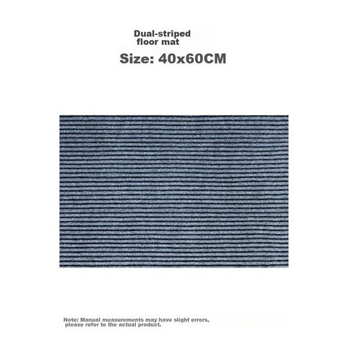 Tapete Quatrefoil Rayas Dobles Cuatro Hojas 40X60 Cm