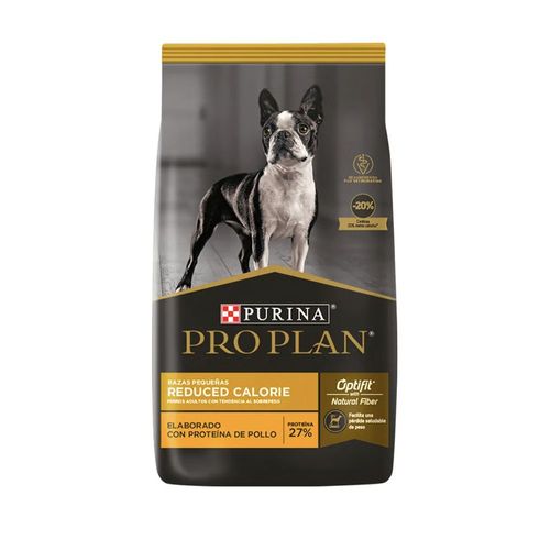 Pro plan reduced calorie razas pequeñas 3 kg original + pelota spiny caucho