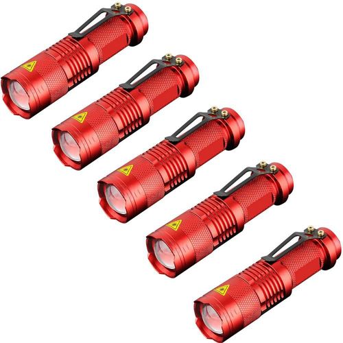 Linterna Táctica Ajustable Escalada MXRCI-005 LightTechRed Lampara Táctica LED Contra el Agua