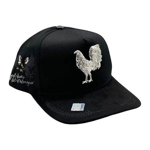 GORRA BIG BOSS PUESTOS QUINCE NEGRO GALLO SILVER