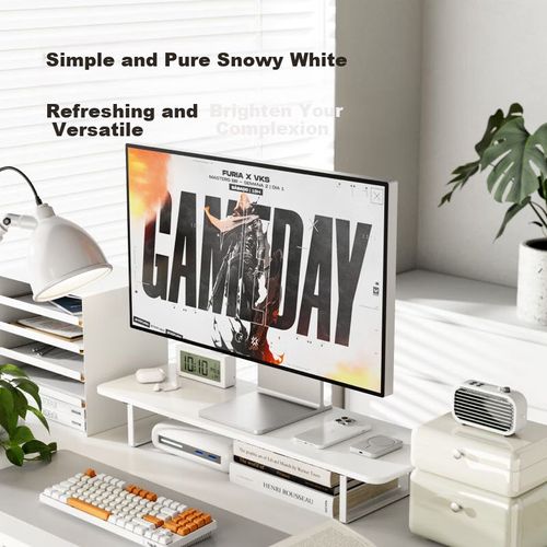 Soporte Para Monitor Brateck G600S Blanco