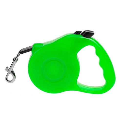 Ilios Innova | Correa retráctil para perro color verde 5 kg max