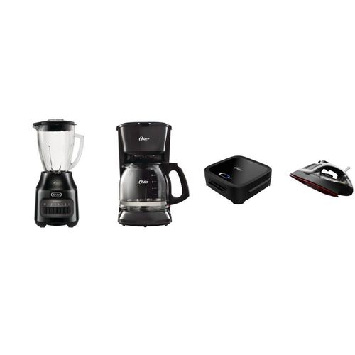 Combo Oster 4 Electrodomésticos Negro