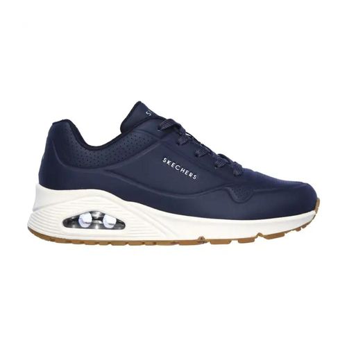 Tenis Skechers Stand On Air Azul Unisex 73690NVY
