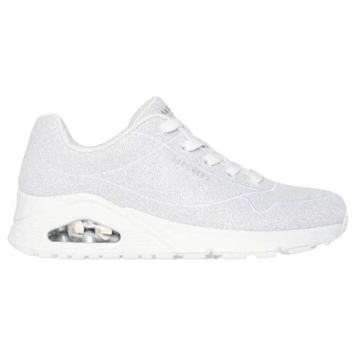Tenis Skecher Coruscate Plata-Mujer 177023WHT