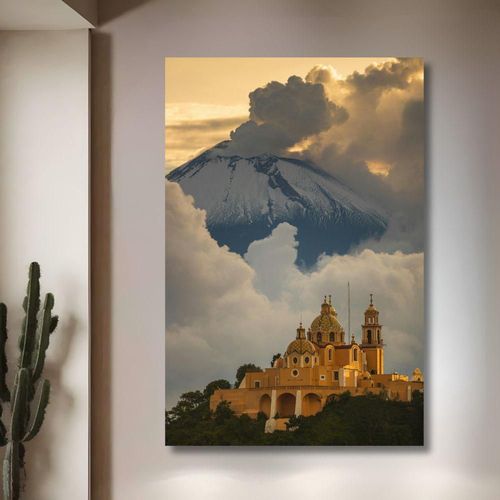 Cuadro Decorativo Paisaje 80x122cm Cholula