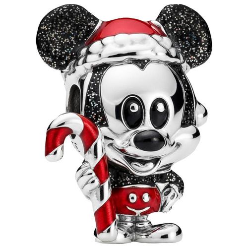 Charm Navideño Ratón MXCXY-001 XmasMickey01 Dije Navideño Metálico