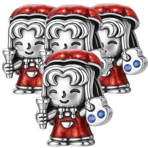 Charm artista navidad pulido lujo MXCXT-004 XmasPainter01 Dije de navidad brillante elegante