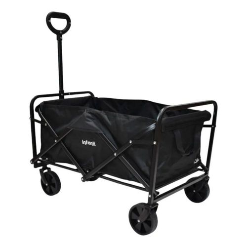 Carrito De Paseo Vagón Trop Infanti Plegable Y Multiusos Negro