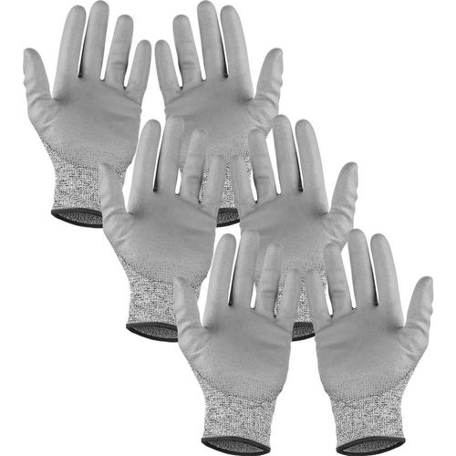 Par de Guantes Industriales Grises MXGGY-008 GlovesGray Par de Guantes Nuevos Anticorte