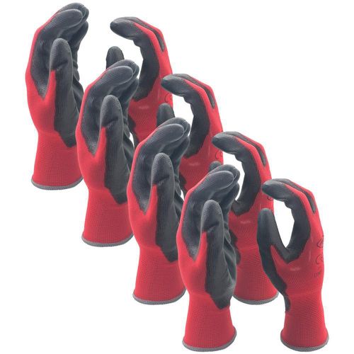 Guantes Rojos Resistentes MXGOR-019 GlovesRed Guantes Rojos para Cortar Metales