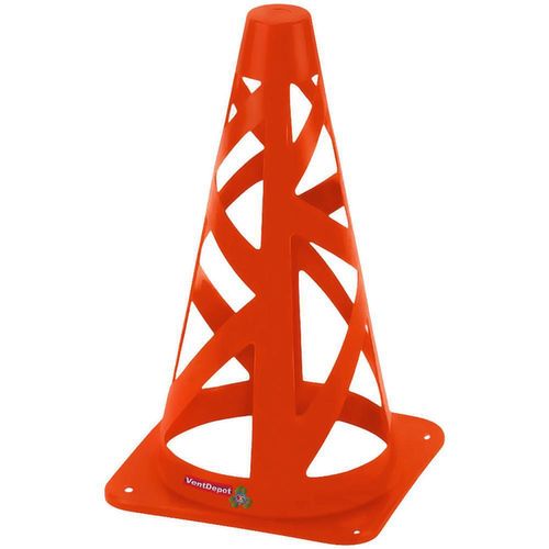 Cono de Seguridad Industrial MXACE-001 AirConeOrange Cono a Prueba de Viento Futbol