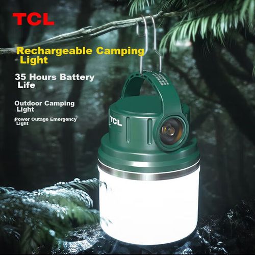 Lámpara de camping TCL TCY05A recargable USB Tipo-C resistente al agua