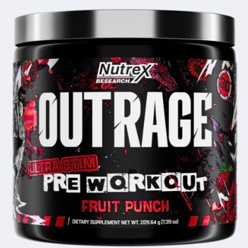 Nutrex Outrage Ultra Stim 30 Serv Fruit Punch