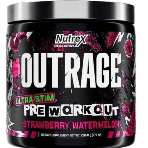 Nutrex Outrage Ultra Stim 30 Serv Strawberry Watermelon