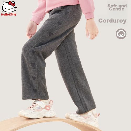 Pants Hello Kitty Gris Para Niña