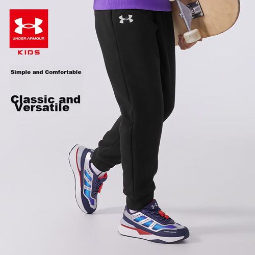 Pants Under Armour Joggers Negro Para Niño