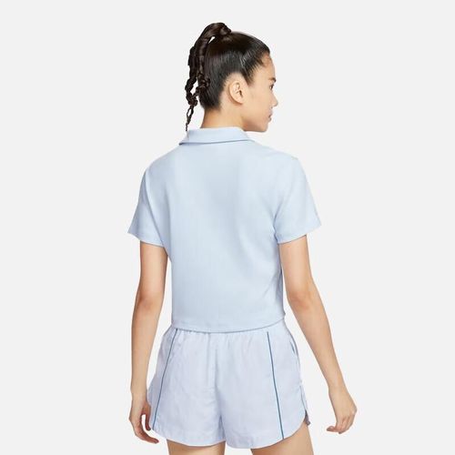 Playera Polo Nike Azul Para Mujer
