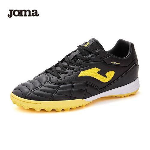 Tenis Joma 965 Tf Para Césped Sintético Negro Y Amarillo Para Hombre