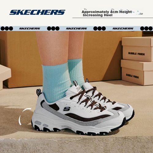 Tenis Skechers D'Lites Panda Con Elevación Multicolor Para Hombre